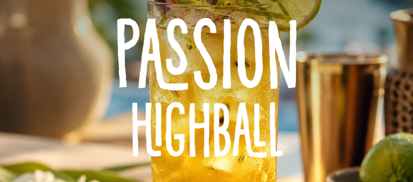 Cocktail le Passion Highball